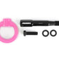 PERRIN 15-17 Subaru WRX & STI / 13-17 Crosstrek / 12-16 Impreza Tow Hook Kit (Front) - Hyper Pink - PSP-BDY-232HP