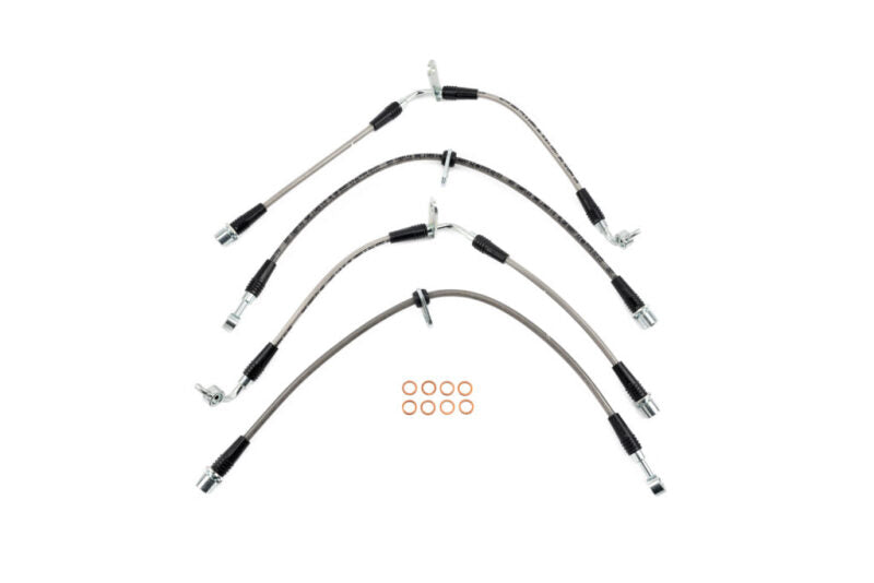 AMS Performance 2022+ Subaru WRX Stainless Steel Brake Lines - AMS.50.01.0001-1