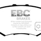 EBC 97 Acura CL 2.2 Redstuff Rear Brake Pads - DP31193C