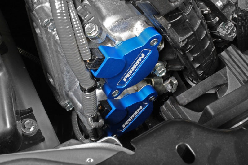 PERRIN 15-25 Subaru WRX / 04-18 Forester / 20-25 OBXT & LGXT Cam Solenoid Cover - Blue - PSP-ENG-172BL