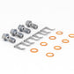 Goodridge 02/06-12 Toyota Avalon (All Models) SS Brake Line Kit - 21066