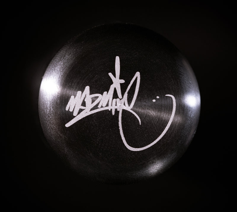 NRG Universal Shift Knob - Heavy Weight - Mad Mike Signature Short Shifter - Black Chrome - SK-450BC-MM