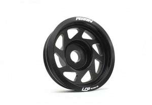 PERRIN 93-14 Subaru Impreza (Incl. 02-14 WRX) / 04-21 STI Lightened Crank Pulley - Black - PSP-ENG-100BK