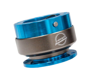 NRG Quick Release Gen 2.0 - New Blue Body / Titanium Chrome Ring - SRK-200NB