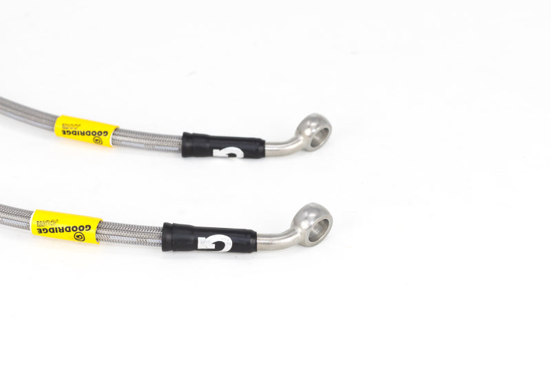Goodridge 99-00 Honda Civic Si (w/Rear Disc) Stainless Steel Brake Line Kit - 20021