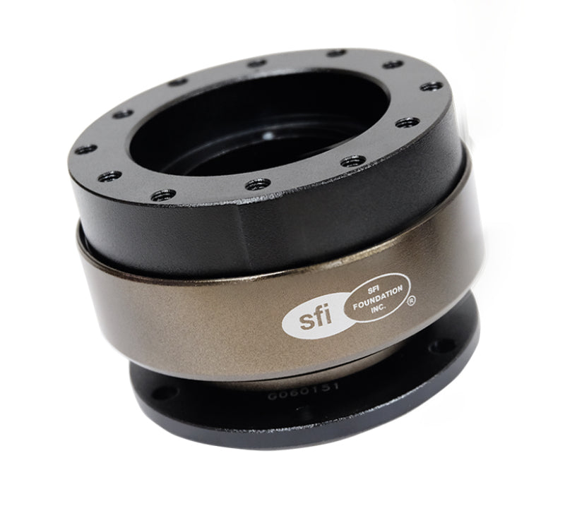 NRG Quick Release Gen 2.0 - Black Body / Chrome Ring SFI Spec 42.1 - SRK-200-1BK