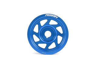 PERRIN 93-14 Subaru Impreza (Incl. 02-14 WRX) / 04-21 STI Lightened Crank Pulley - Blue - PSP-ENG-100BL