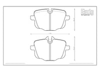 Endless ME20 Brake Pads (Rear) - BMW G87 M2/G80 M3/G82 M4 - Revzone
