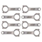 Manley Chevrolet LS 6.125 Length H Tuff Series Connecting Rod Single w/ ARP 2000 Bolts - 15051R-1