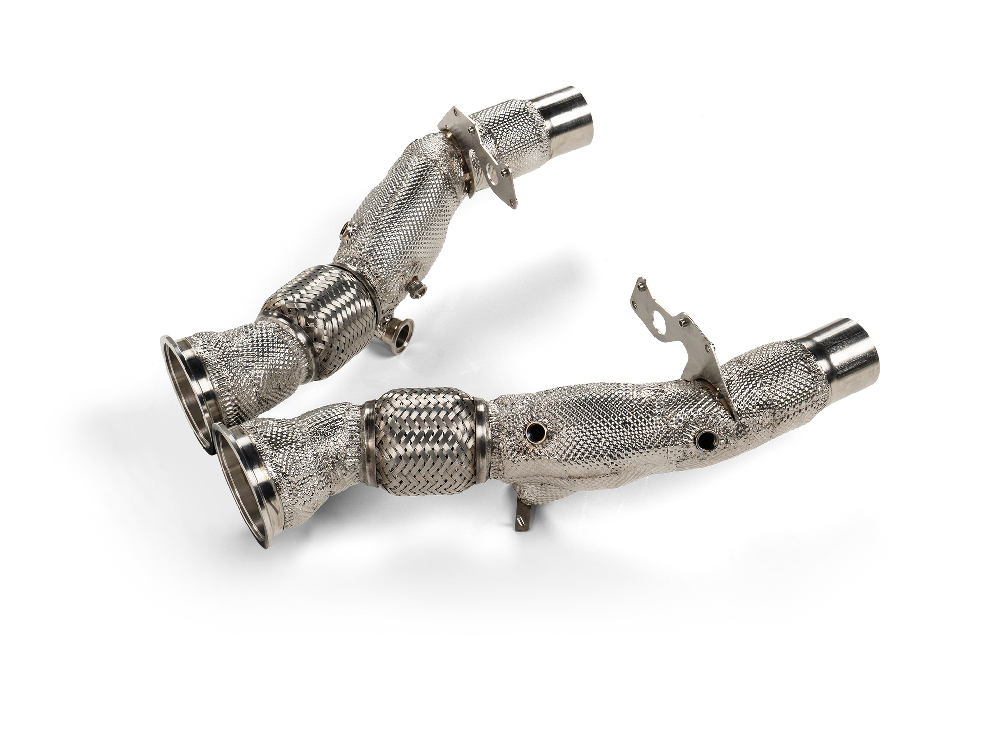 Akrapovic Link Pipe Set (SS) - Ferrari 296 GTB 2026+ - L-FE/SS/4 - Revzone