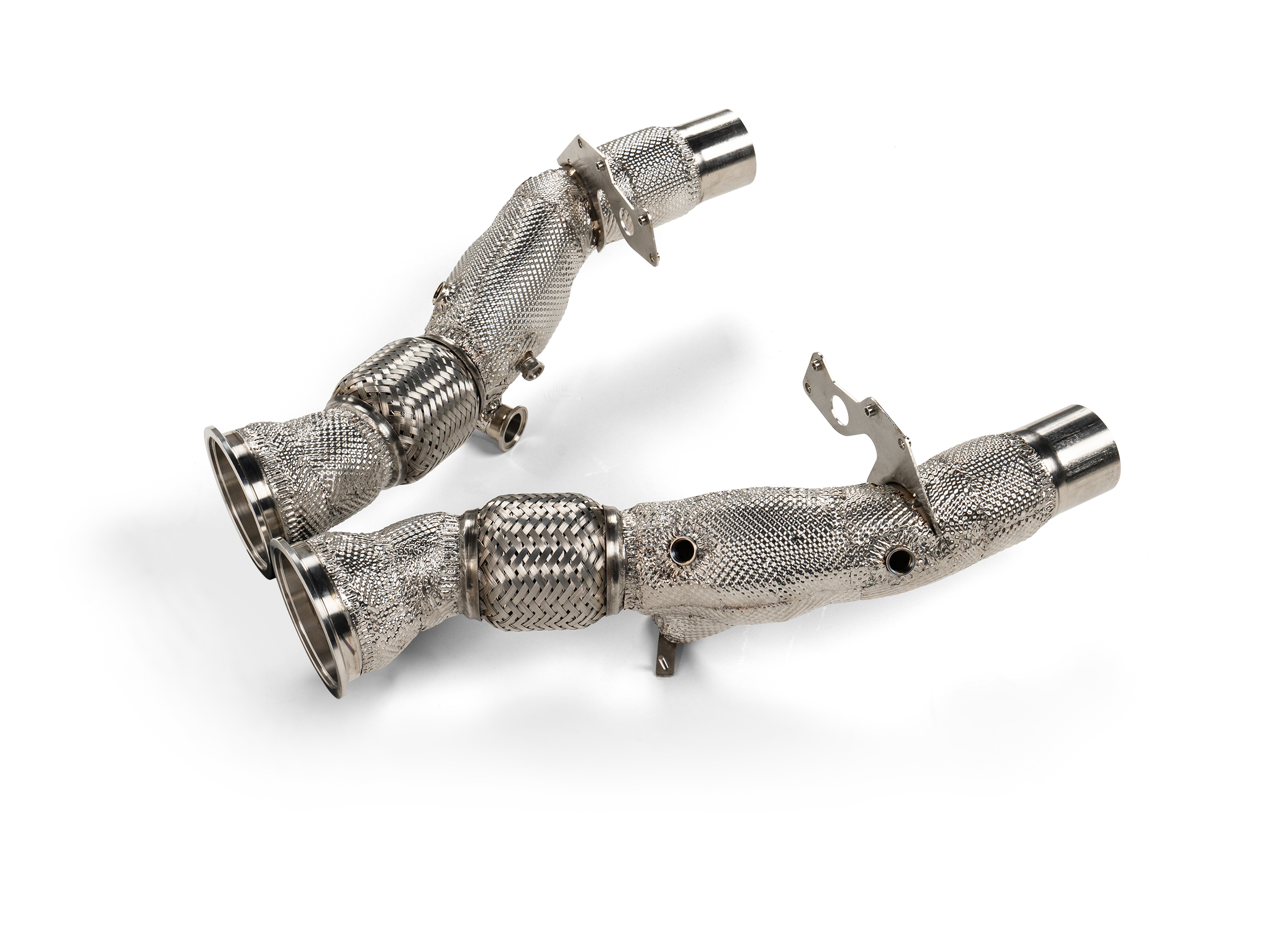Akrapovic Link Pipe Set (SS) - Ferrari 296 GTB 2026+ - L-FE/SS/4 - Revzone