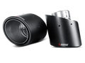 Akrapovic Tail pipe set (Carbon) - Abarth 500/500C 2017-2020 - TP-CS/1 - Revzone