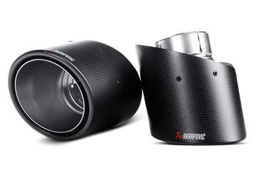 Akrapovic Tail pipe set (Carbon) - Abarth 500/500C 2017-2020