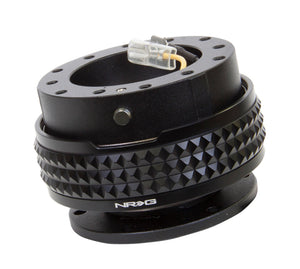 NRG Quick Release Kit - Pyramid Edition - Black Body / Black Pyramid Ring - SRK-210BK/BK