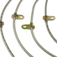 Goodridge 10-15 Chevrolet Camaro Stainless Steel Brake Line Kit - 12219