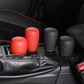 GrimmSpeed Shift Knob Stainless Steel - Subaru 5 Speed and 6 Speed Manual Transmission - Black - 380001