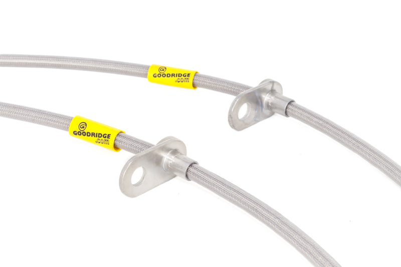 Goodridge 09-14 Honda Fit (Non-EV Models) Stainless Steel Brake Line Kit - 20114