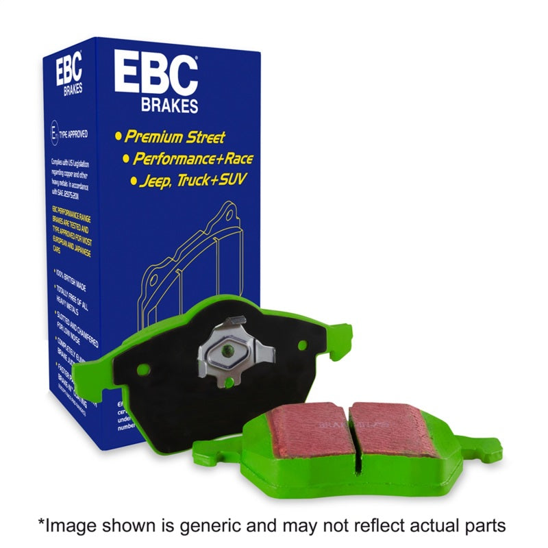 EBC 13+ Lexus GS350 3.5 RWD Greenstuff Rear Brake Pads - DP21850