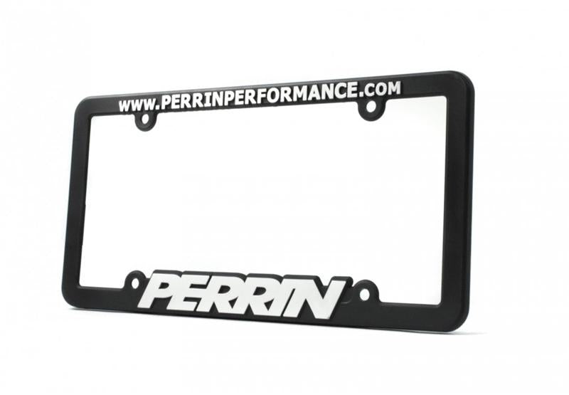 PERRIN License Plate Frame - Black w/White Lettering - ASM-BDY-500