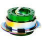 NRG Quick Release Gen 2.5 - Green Body / Neochrome Ring - SRK-250GN/MC