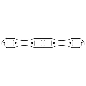 Cometic Chrysler Big Block B/RB V8 .043in Copper Exhaust Manifold Gasket Set-1.780in x 1.480in Port - C15307C