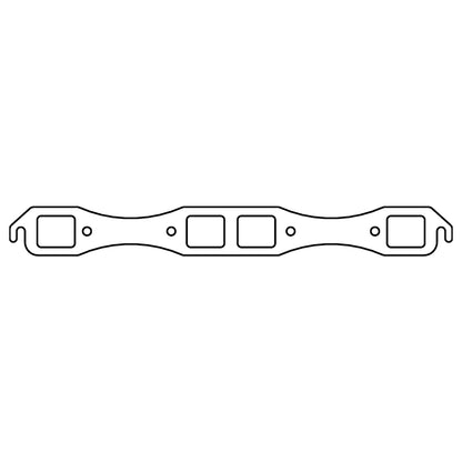 Cometic Chrysler Big Block B/RB V8 .043in Copper Exhaust Manifold Gasket Set-1.780in x 1.480in Port - C15307C