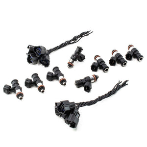 DeatschWerks Set of 8 EV14 2400cc for Chevrolet Silverado 1500 00-13 Gas V8 - 16S-26-2400-8