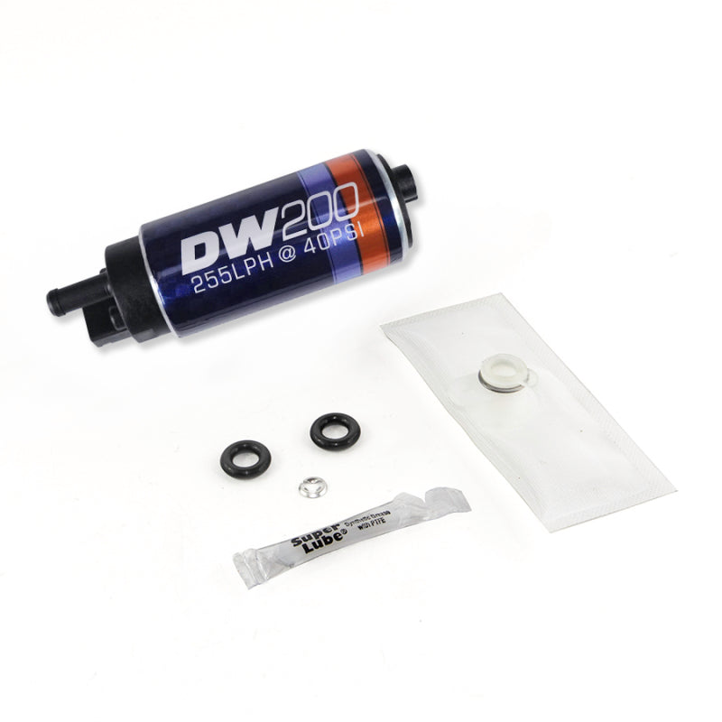 DeatschWerks 255 LPH In-Tank Fuel Pump w/ 06-11 Honda Civic (Exc Si) Set Up Kit - 9-201s-1007