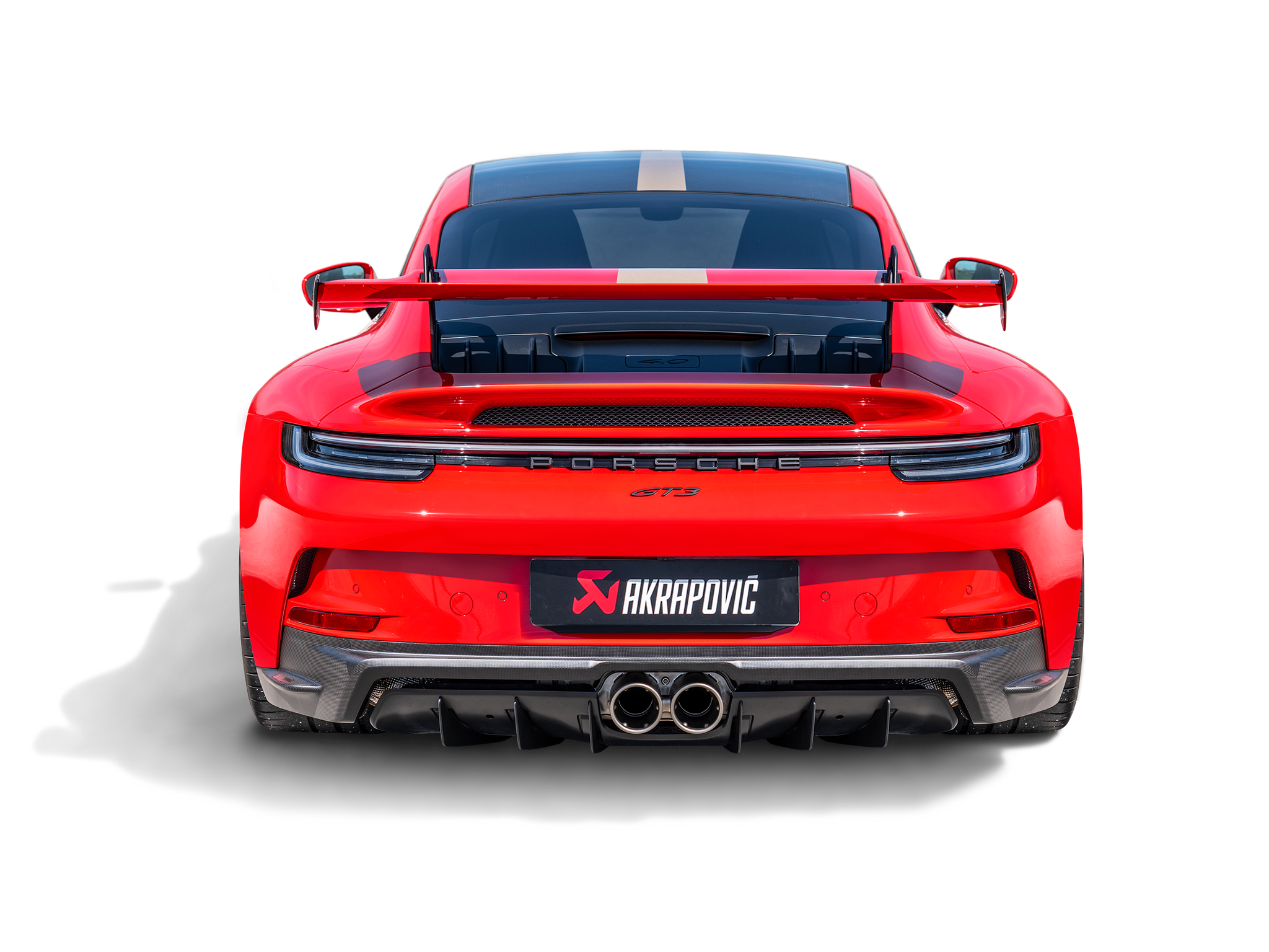Akrapovic Rear Carbon Fibre Diffuser - Matte - Porsche 911 GT3 / GT3 Touring (992) 2024+ - DI-PO/CA/9/M - Revzone