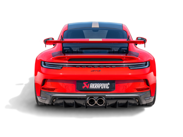 Akrapovic Rear Carbon Fibre Diffuser - Matte - Porsche 911 GT3 / GT3 Touring (992) 2024+