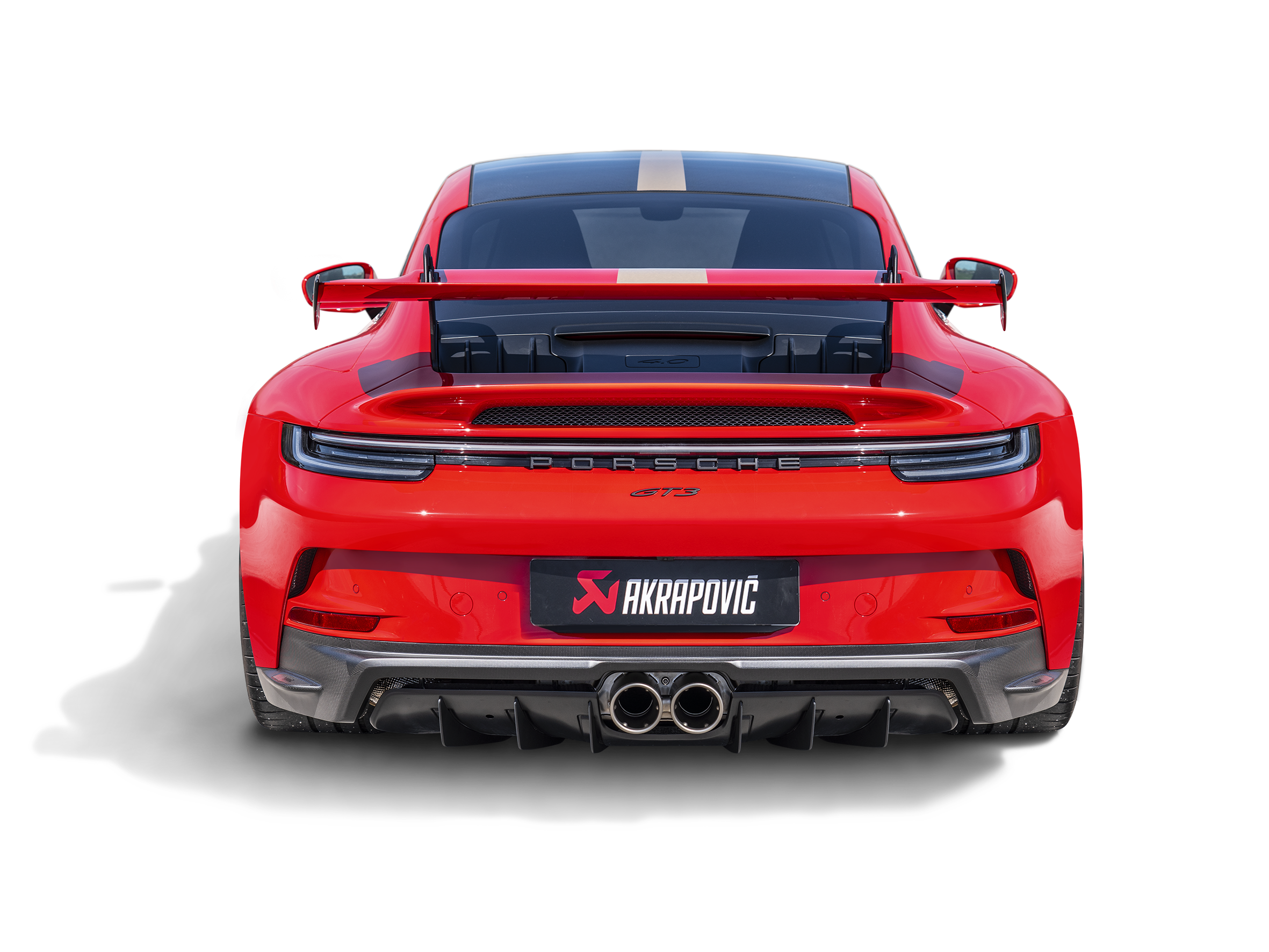 Akrapovic Rear Carbon Fibre Diffuser - Matte - Porsche 911 GT3 / GT3 Touring (992) 2024+ - DI-PO/CA/9/M - Revzone