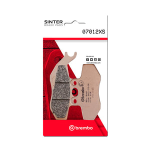 Brembo OE 99-03 Piaggio Vespa GT Hexagon 250cc Sinter Brake Pad - Front - 07012XS
