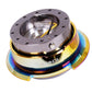 NRG Quick Release Gen 2.8 - Gun Metal Body / Neochrome Ring - SRK-280GM-MC
