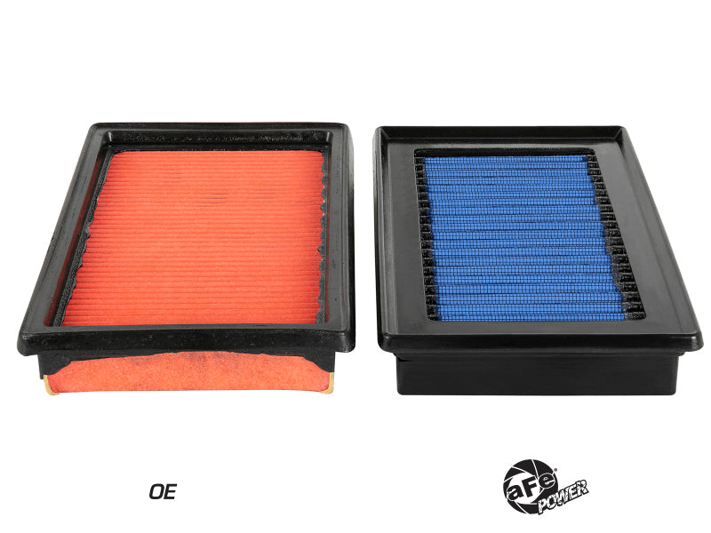 aFe MagnumFLOW OE Replacement Air Filter w/ Pro 5R Media (Pair) 14-19 Infiniti Q50 V6-3.5L/3.7L - 30-10273-MA