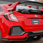 PERRIN 17-21 Honda Civic Si/Type R/Touring/Hatchback Tow Hook Kit Rear - Red - PHP-BDY-251RD