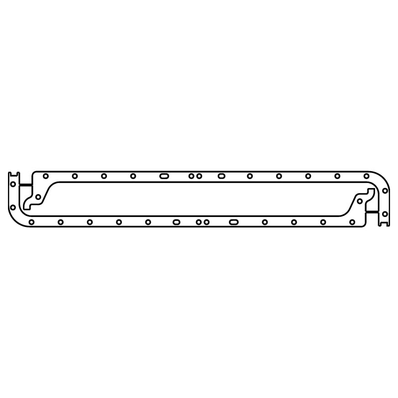 Cometic Jaguar XK6 .060in AFM Oil Pan Gasket Set - Side Rails Only - C4259-060