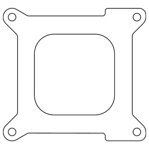 Cometic NASCAR 4 Barrel .047in Fiber Carburetor/Throttle Body Mounting Gasket - Open Plenum - C15616