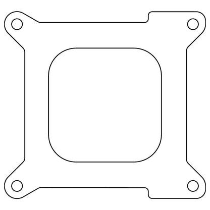 Cometic NASCAR 4 Barrel .047in Fiber Carburetor/Throttle Body Mounting Gasket - Open Plenum - C15616