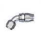 DeatschWerks 10AN Female Swivel 60-Degree Hose End CPE - Anodized Titanium - 6-02-0825