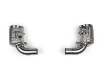 Akrapovic Link Pipe Set w Cat (SS) - Porsche 911 Carrera /T/S/4S/Cabriolet/Targa (992.2) 2026+