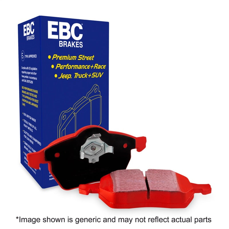 EBC 10-12 Acura RDX 2.3 Turbo Redstuff Rear Brake Pads - DP31193/2C
