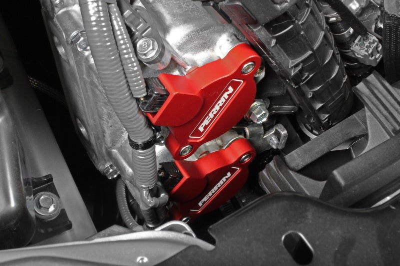 PERRIN 15-25 Subaru WRX / 04-18 Forester / 20-25 OBXT & LGXT Cam Solenoid Cover - Red - PSP-ENG-172RD