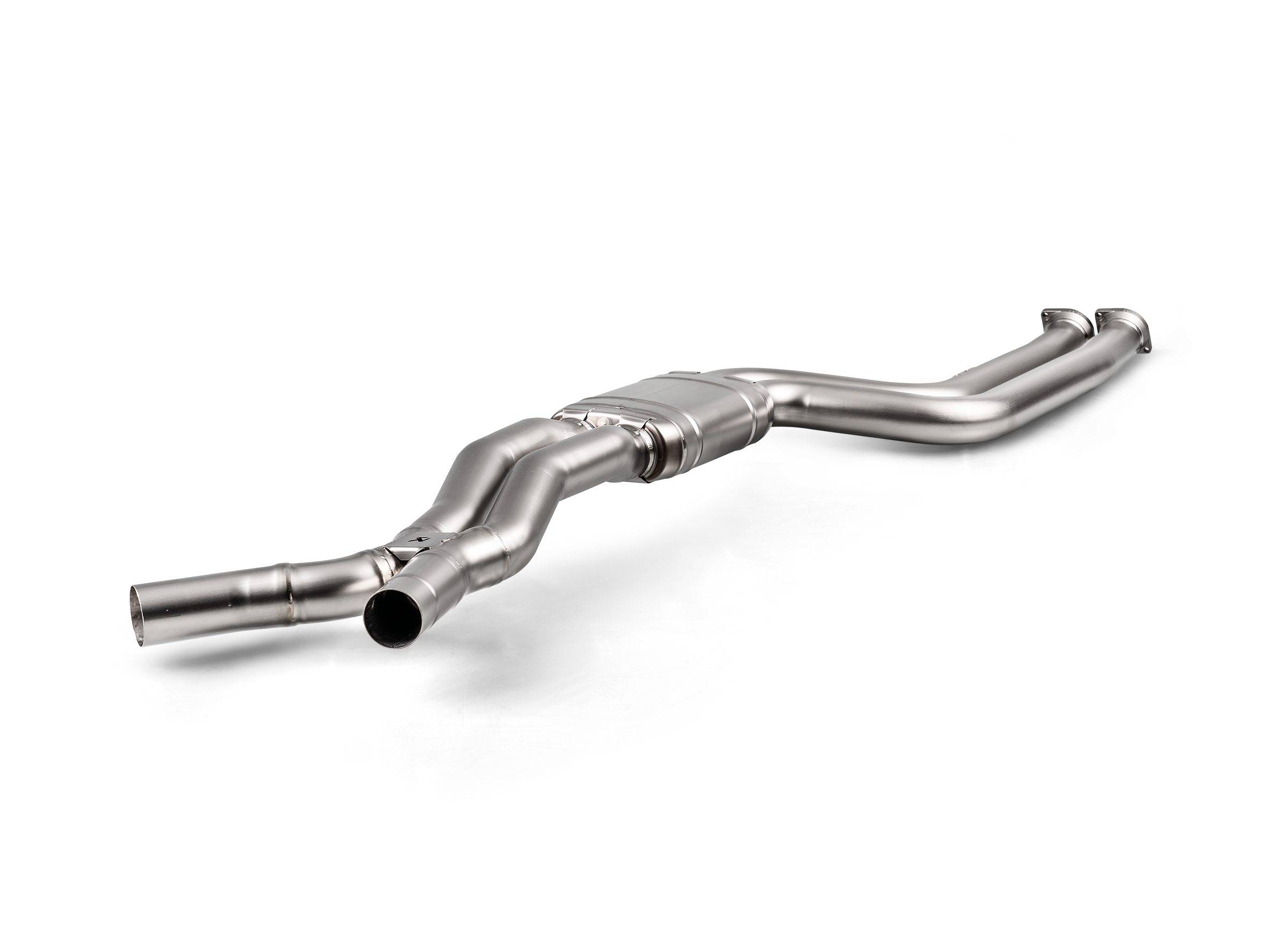 Akrapovic Evolution Link pipe set (Titanium) - BMW M2 Competition (F87N) 2020-2021 - E-BM/T/5 - Revzone