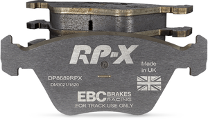 EBC Racing 03-04 Infiniti G35 3.5L (M/T w/Brembo) RP-X Rear Brake Pads - DP81537RPX