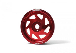 PERRIN 15-18 Subaru WRX / 13-20 BRZ / 14-18 FXT / 13-16 Crosstrek Lightened Crank Pulley - Red - PSP-ENG-101RD