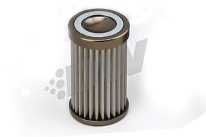 DeatschWerks Stainless Steel 100 Micron Universal Filter Element (fits 110mm Housing) - 8-02-110-100