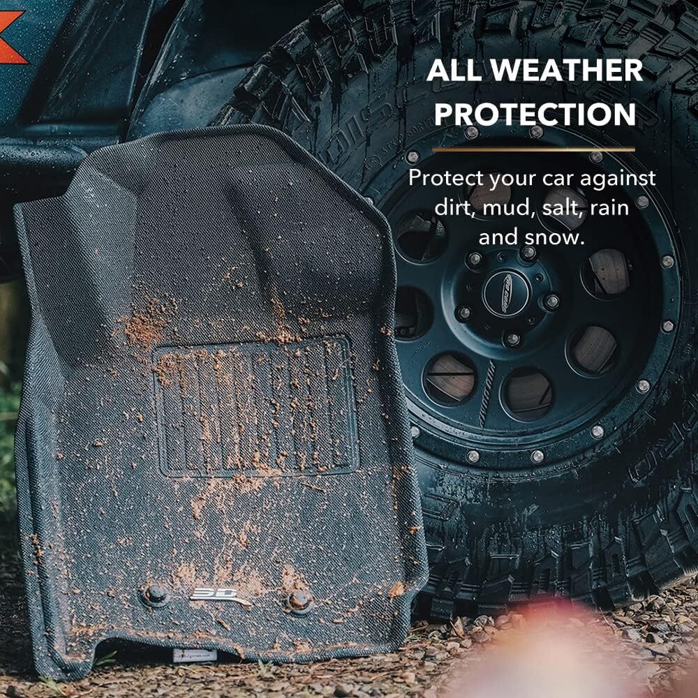Kagu floor liners raised edge detail - 3D MAXpider - Revzone