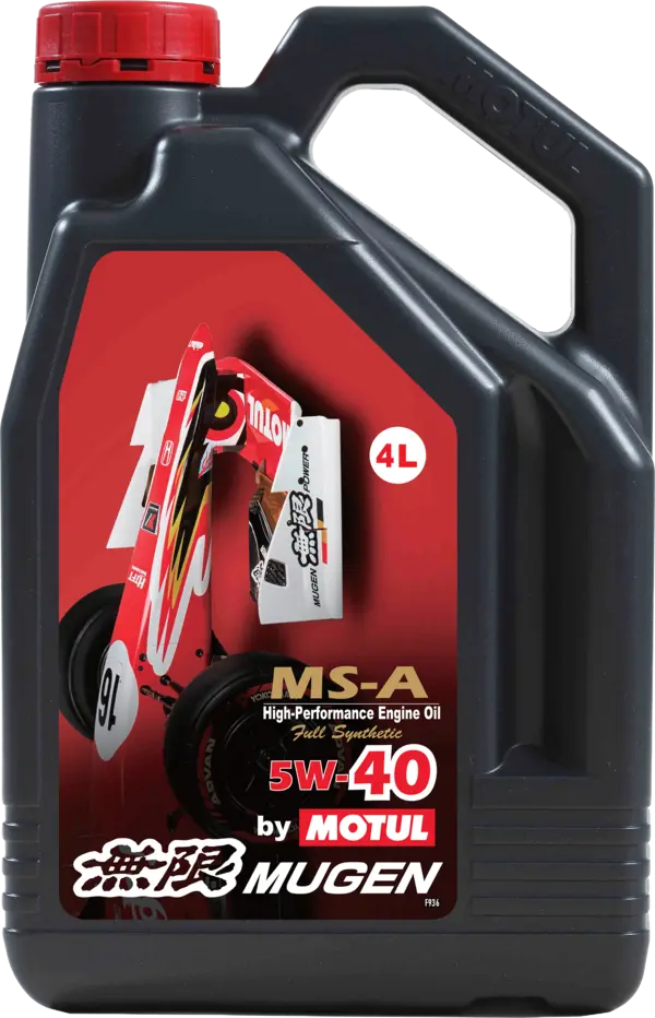 MUGEN by MOTUL MS-A 5W-40 100% Synthetic Engine Oil - Revzone