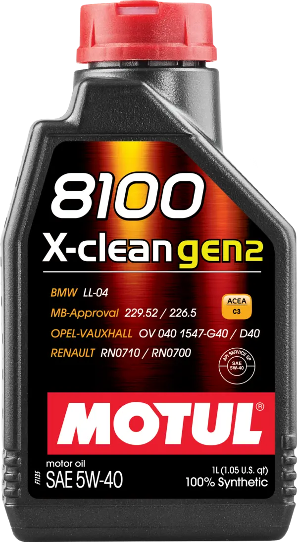 MOTUL 8100 X-CLEAN GEN2 5W-40 - Revzone