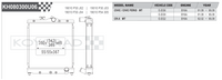Koyo Performance Radiator - Honda Civic EG / CR-X B16A MT 1991-1995 - HH080300 - Koyo - Revzone